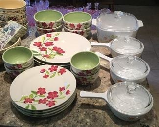 DISHES, CORNING