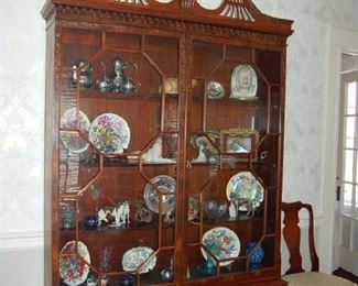 19th Century Chippendale cabinet
