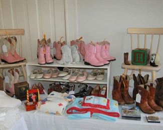 Cowboy and Cowgirl boots in all sizes and colors