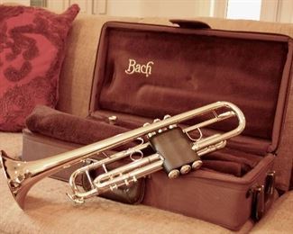 Brass Bach trumpet