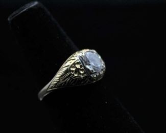14K Gold Ring 1 Carat Diamond