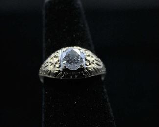 14K Gold Ring 1 Carat Diamond