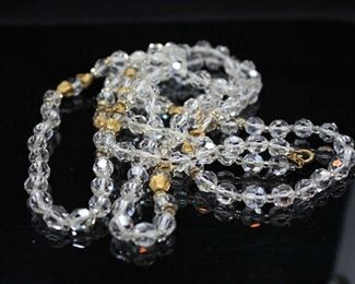Miriam Haskel Crystal Beads Costume Jewelry
