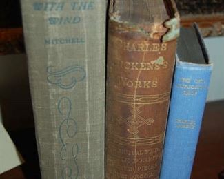 Gone with the Wind and other antique books