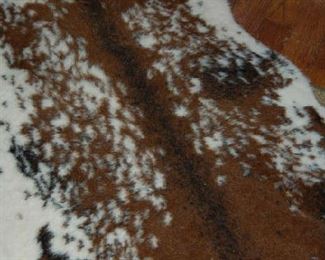 Small cowhide rug