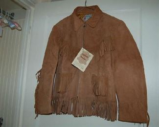 Western fringed jacket