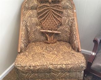 CHAIR, MACRAME OWL