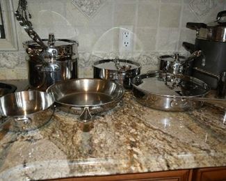 ALL CLAD COOKWARE