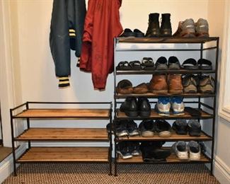 SHOE RACKS/SHOES