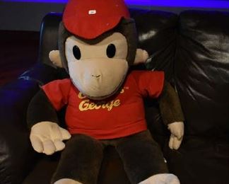 LARGE CURIOUS GEORGE DOLL