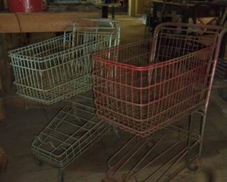 Cool Old Shopping Carts/ Buggies