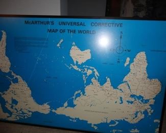 CORRECTIVE MAP OF THE WORLD