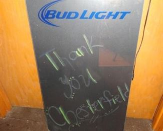 BUD LIGHT LIGHT UP BOARD