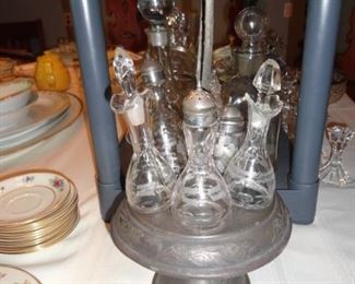 LAZY SUSAN SALT & PEPPER