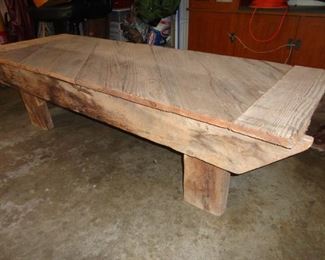 ANTIQUE WOOD TABLE