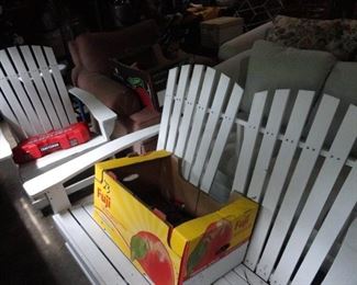 ADIRONDACK CHAIR AND LOVESEAT