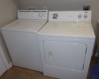 Washer and Dryer