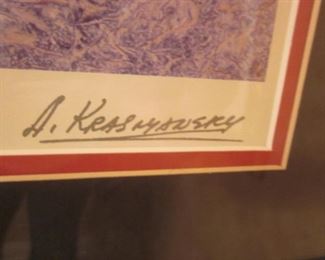A. Krasnyansky Serigraph