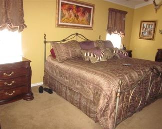 Stunning Bob Mackie King Bedroom Suite