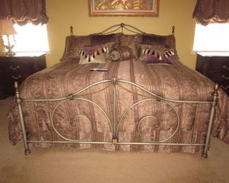 Stunning Bob Mackie King Bedroom Suite King Bed