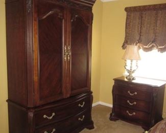 Stunning Bob Mackie King Bedroom Suite