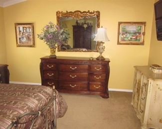 Stunning Bob Mackie King Bedroom Suite