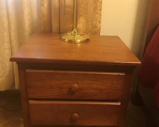 Night stand- Oakwood Mfg. Co.- in bedroom suite