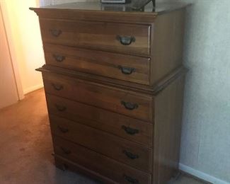  Six drawer chest ( with full size bedroom suite)