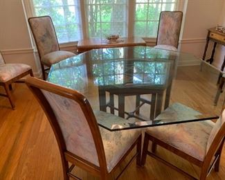 Great mid century dining table and chairs