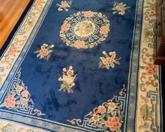 Vintage Chinese area rug.