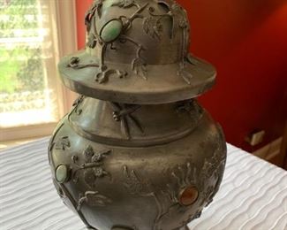 Antique Chinese pewter 