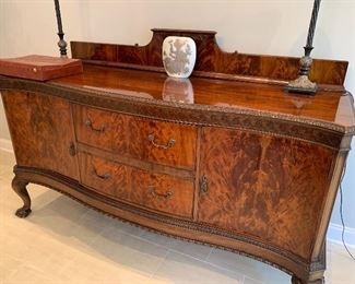 Antique sideboard.