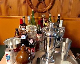 Bar Accessories and Decanters and Ice Buckets and More Barware