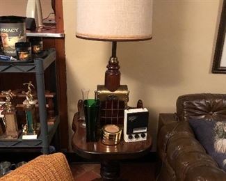  2 Unique Lamps / Table And Decor
