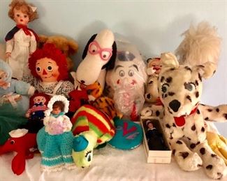 Vintage Dolls and Toys