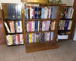 Tons of VHS videos including Disney black diamond