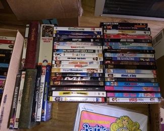 Tons of DVD movies