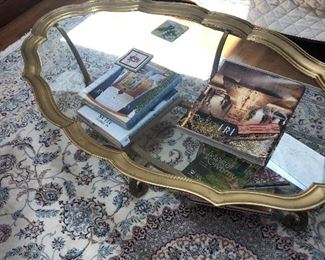 Baker Brass coffee table