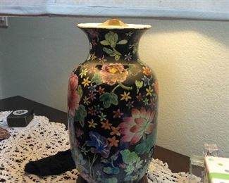 Chinese ginger jar lamp