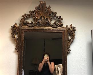 Gorgeous gilt mirror
