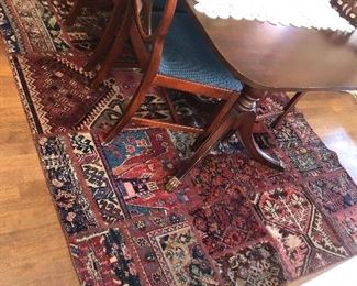 Patchwork Persian rug