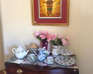 Dresser - and tea sets!