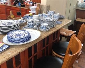 Blue Danube China, stools