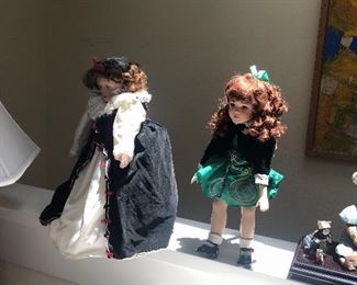 Irish dance doll, Queen Elizabeth doll