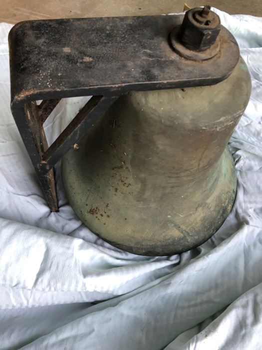 Antique ship bell. very heavy