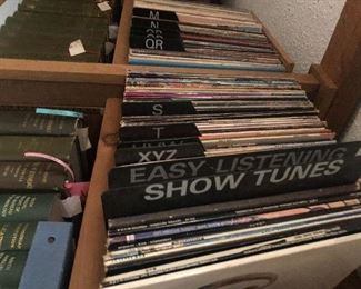 Large selection of Vintage vinyls.