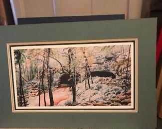 “Whispering Spirit” Watercolor painting by Nancy Ridenhour (Russellville, Al)
Framed open editions available