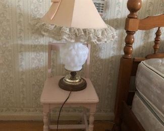 Antique table lamps..