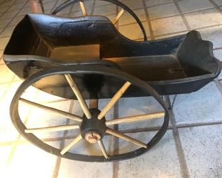 Beautiful antique doll carriage...