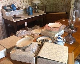 Fine china and vintage dishware...